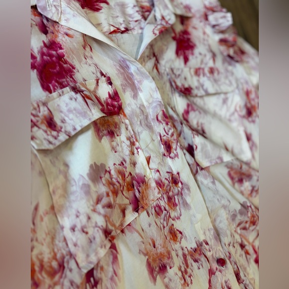 MISA Los Angeles Ana Top – “Abstract Rose Flora” – NWOT – Size Medium - Picture 6 of 9